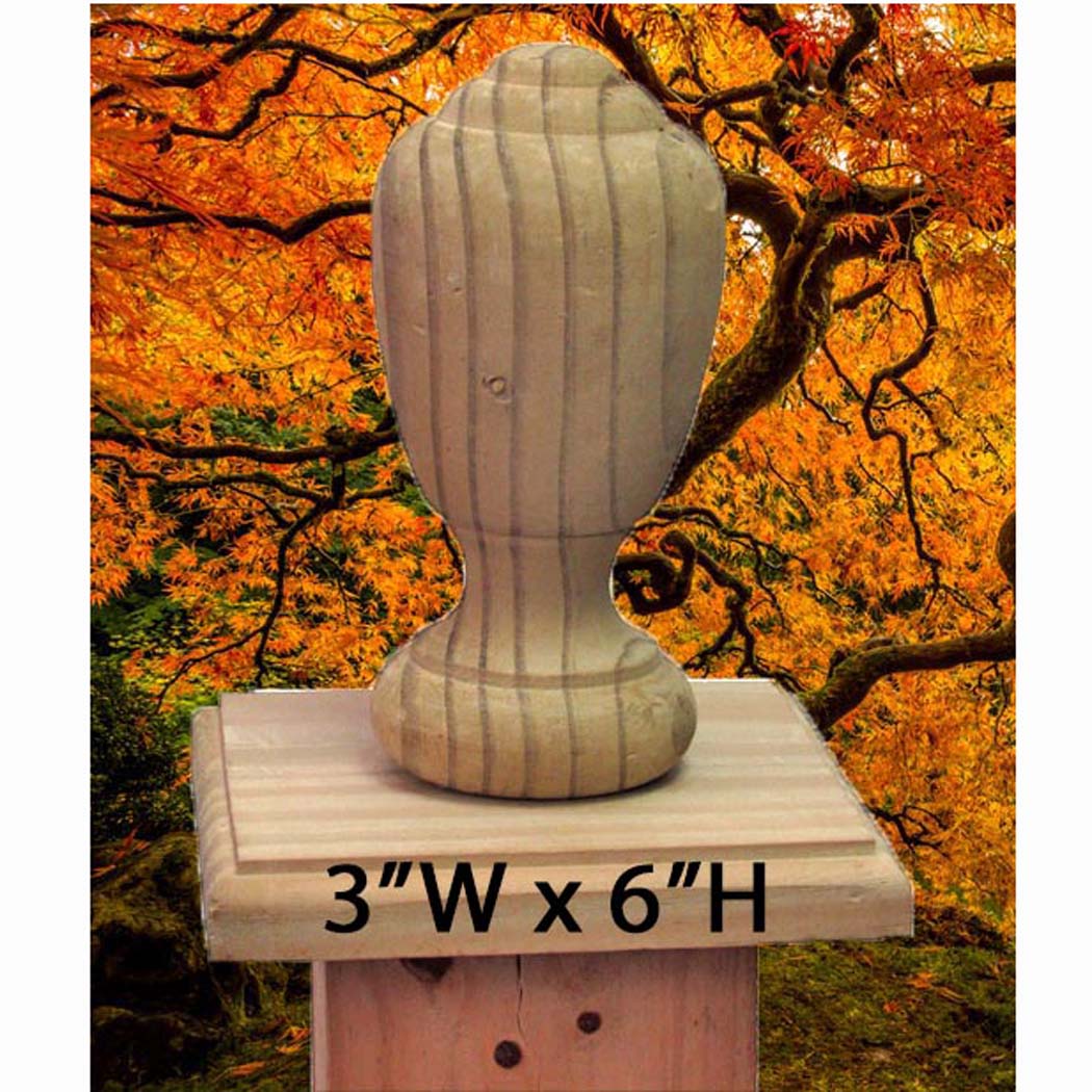 Finial Post Top Capitol City Lumber
