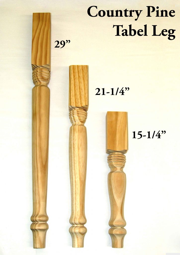 Country Pine Table Leg Capitol City Lumber