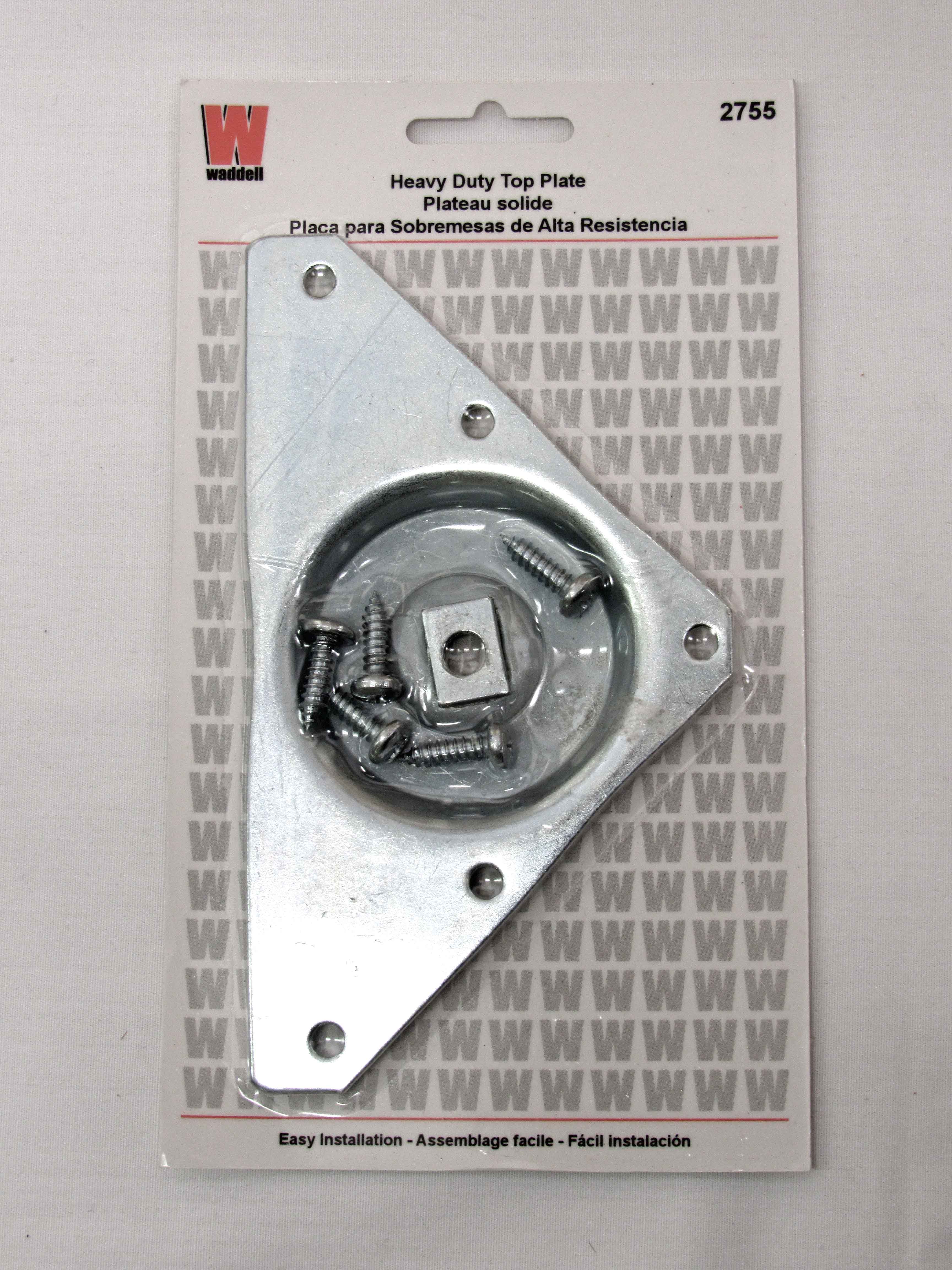 Waddell Manufacturing Leg Mounting Plate,No 2752 