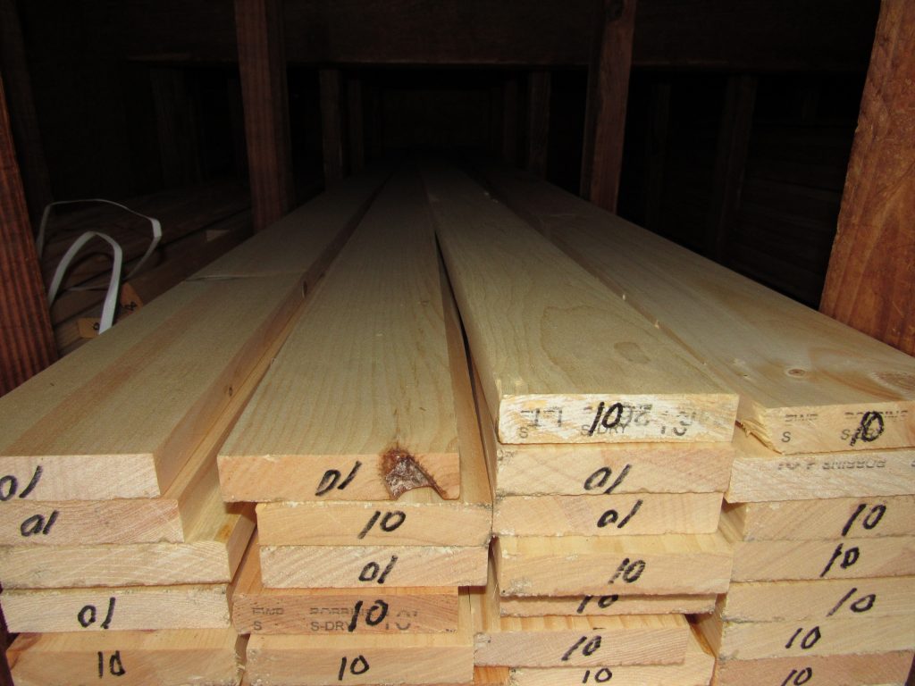 Untreated Yellow and White Pine tier discount Capitol City Lumber