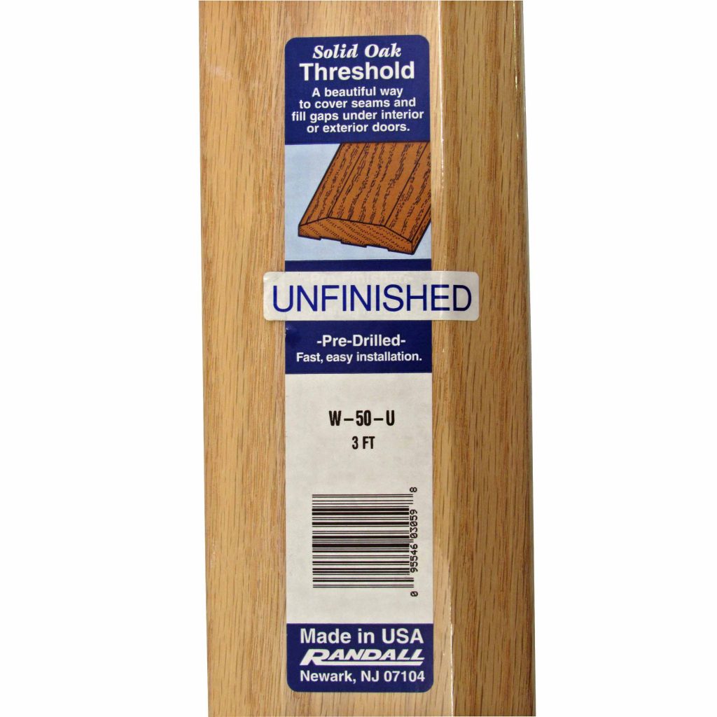 Plain Oak Threshold 31/2" Capitol City Lumber