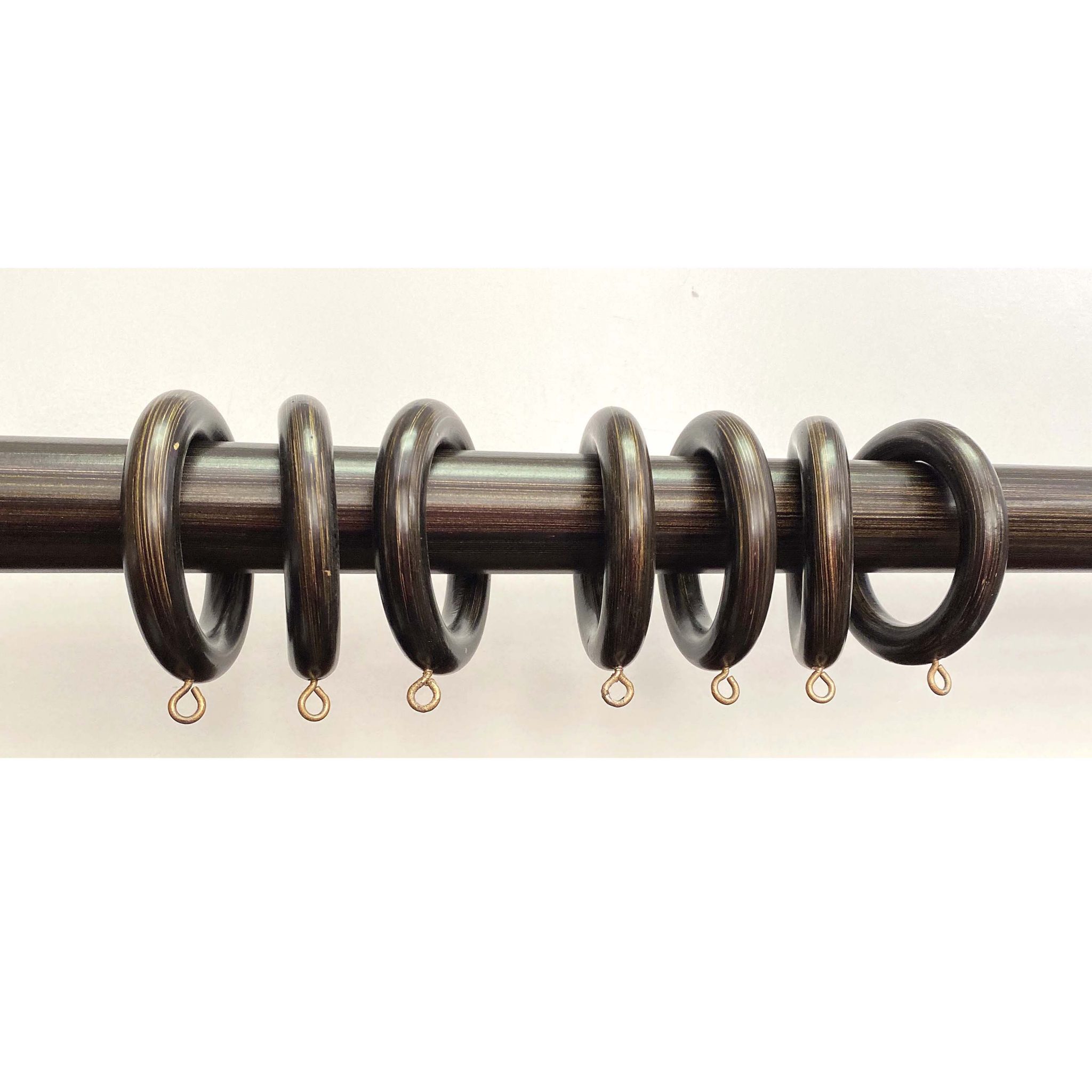 Bronze Wooden Drapery Rings Capitol City Lumber