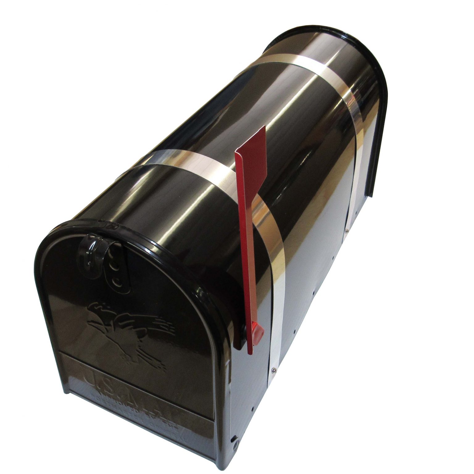 Gibraltar Mailbox with Metal Bands Capitol City Lumber