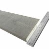 Picture of TruExterior trim board next to a ruler that shows its 6 inch width