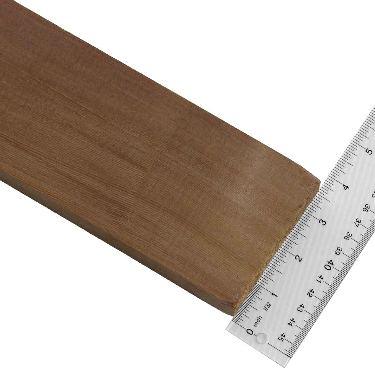 Clear Cedar Lumber 5/4x4 Measurement