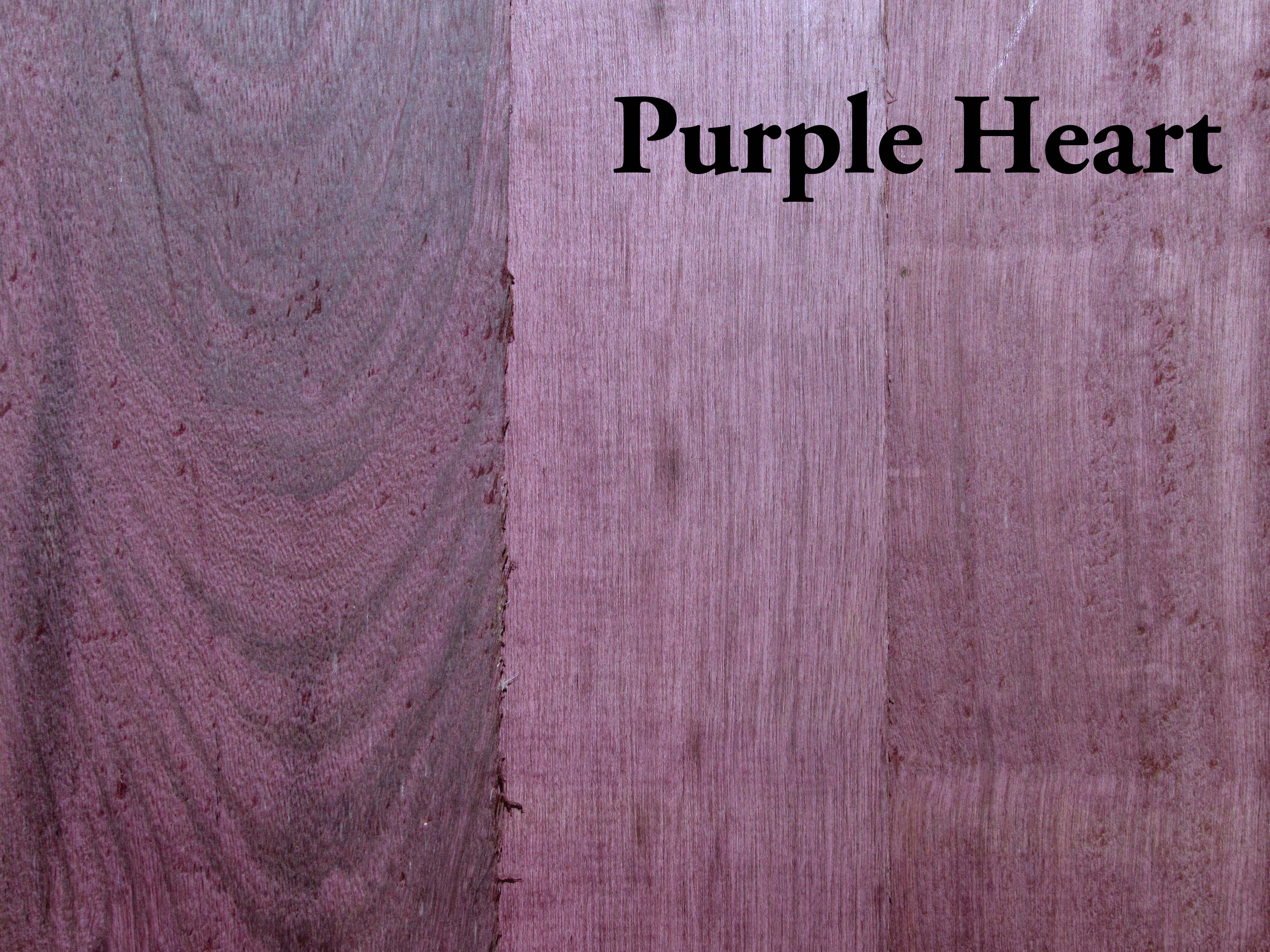 Purple Heart Hardwood ROUGH