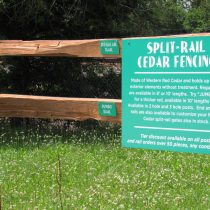 Split-Rail, Cedar