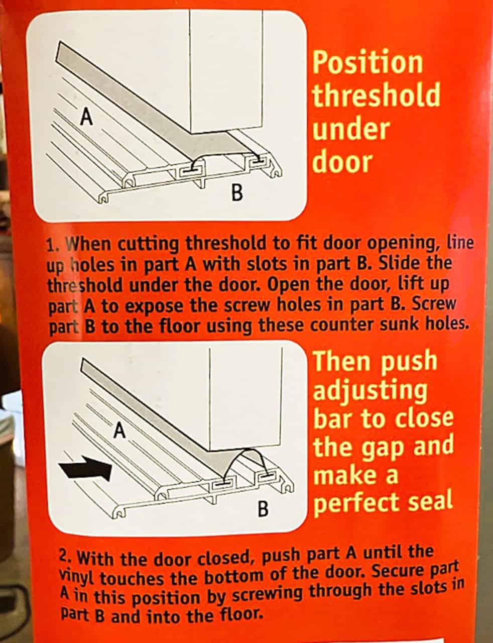 Adjustable Aluminum Threshold - Image 4