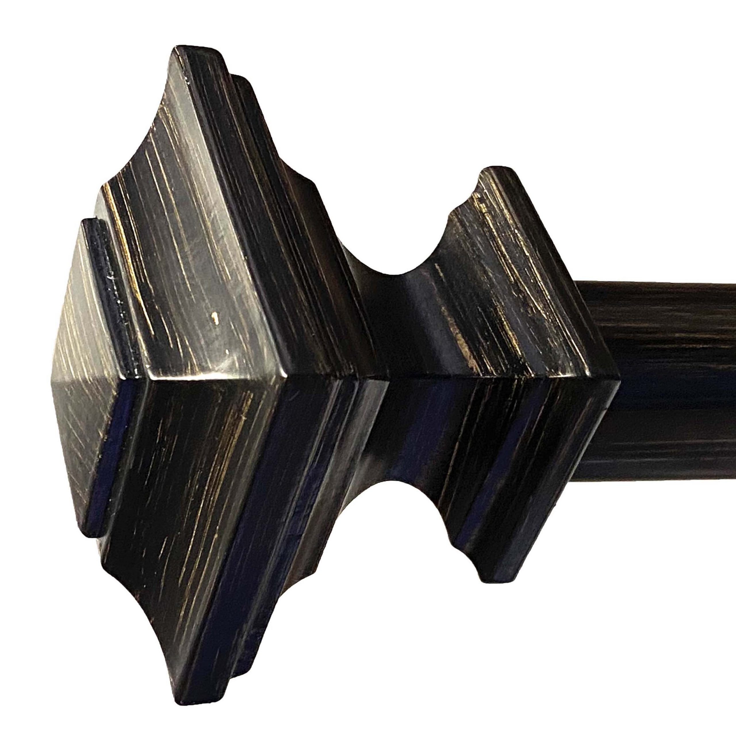 Bronze Wooden Oxford Finial (pair)