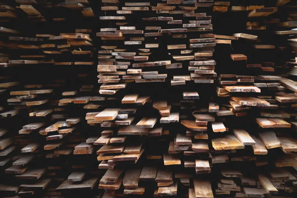 Picture of pressure treated lumber for the blog about what is pressure treated wood